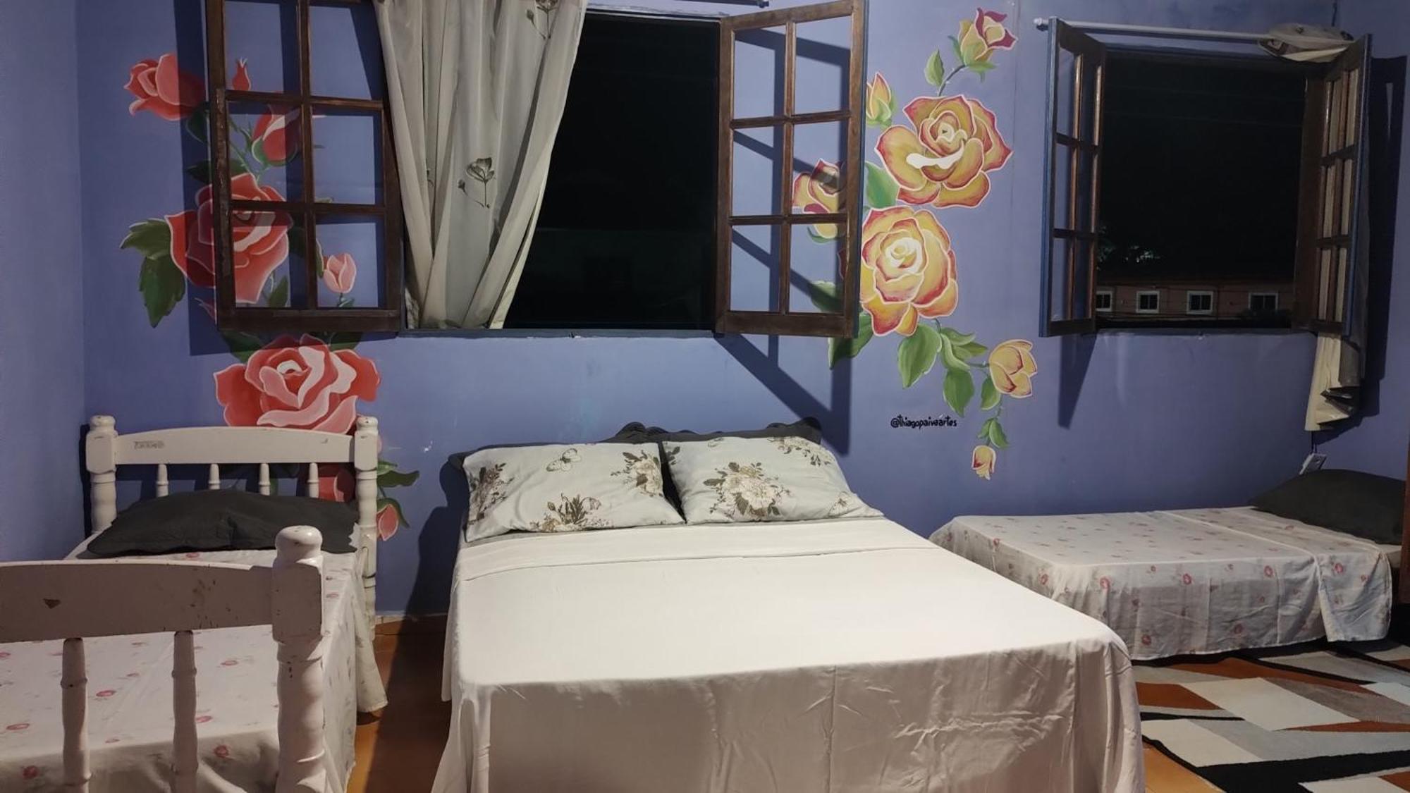 Quarto Rosas 2 A 5 Pessoas Centro Praia Do Pontal 파라티 외부 사진