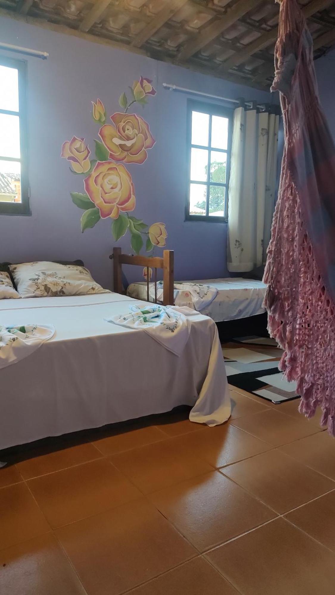 Quarto Rosas 2 A 5 Pessoas Centro Praia Do Pontal 파라티 외부 사진